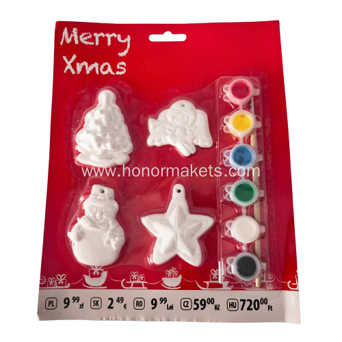 Christmas Plaster Painting Set